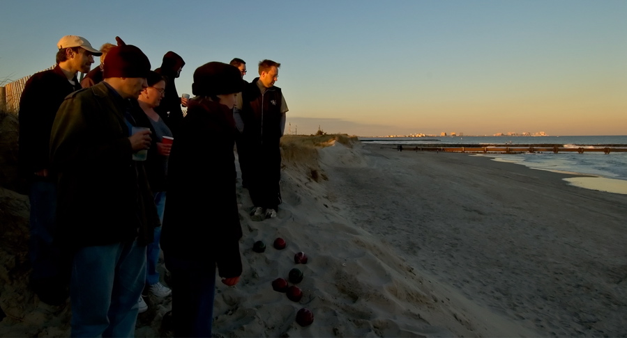Thanksgiving - Bocce From Above